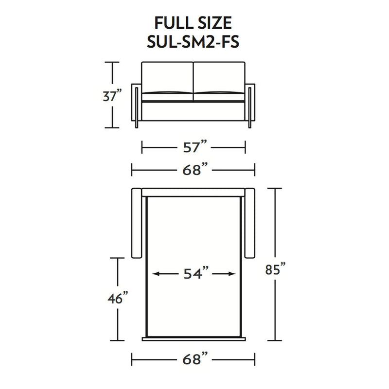 Sulley Full Size Sleeper Sofa