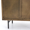 Aged Brass Nightstand Four Hands