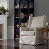 Swivel Wing Chair - Jette Linen