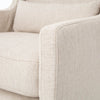 Swivel Wing Chair - Jette Linen Arm Detail