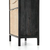 Sydney Cane Dresser Black Wash