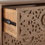 Mango Wood Dresser Detail