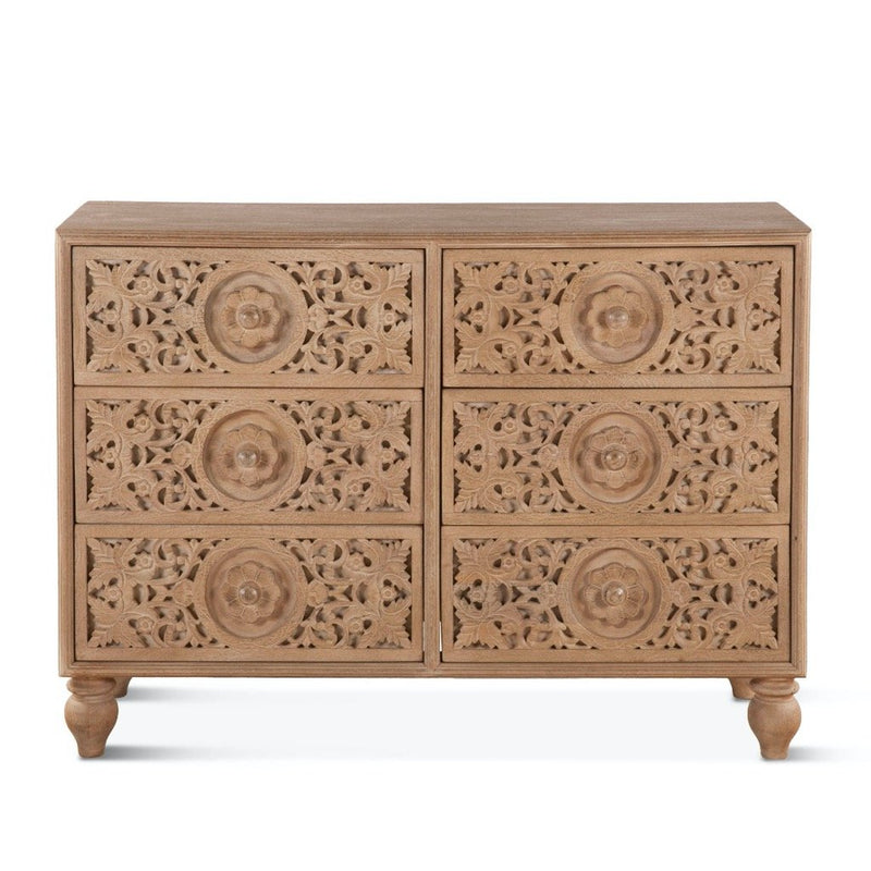 Taj Mango Wood Dresser Front View