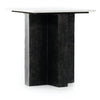 Terrell End Table - Raw Black