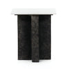 Terrell End Table - Raw Black