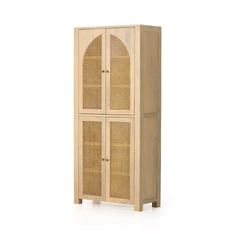 Tilda Cabinet - Natural Mango angled view