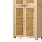 Tilda Cabinet - Natural Mango close view of lower doors