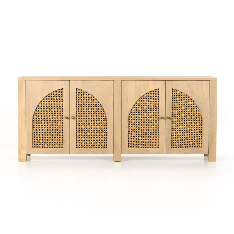 Tilda Cane Sideboard Front View 109085-006
