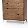 Trey 5 Drawer Dresser - Auburn