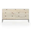 Trey 7 Drawer Dresser Dove Poplar front view