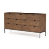 Trey 7 Drawer Dresser - Auburn