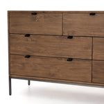 Trey 7 Drawer Dresser - Auburn