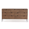 Trey 7 Drawer Dresser - Auburn