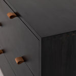 Trey 7 Drawer Dresser - Black Wash