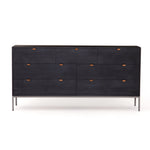 Trey 7 Drawer Dresser - Black Wash