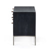 Trey Large Nightstand Black Wash Poplar Side View 230316-002