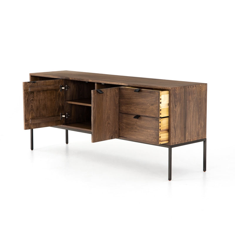 Auburn Poplar Media Console