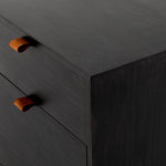 Black Filing Credenza