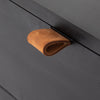 Trey Modular Filing Cabinet - Leather Drawer Pulls