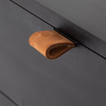 Trey Modular Filing Cabinet - Leather Drawer Pulls