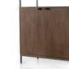 Trey Modular Wide Bookcase Bottom Cabinet Detail