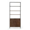 Trey Modular Wide Bookcase Front View