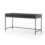 Four Hands Trey Modular Writing Desk Black Wash Poplar