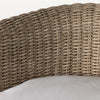 Tuscon Outdoor Dining Chair Wicker Woven Armrest 226689-003
