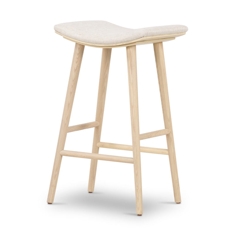 Union Bar Stool Essence Natural Angled View 107656-021
