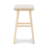 Four Hands Union Counter Stool Essence Natural Side View