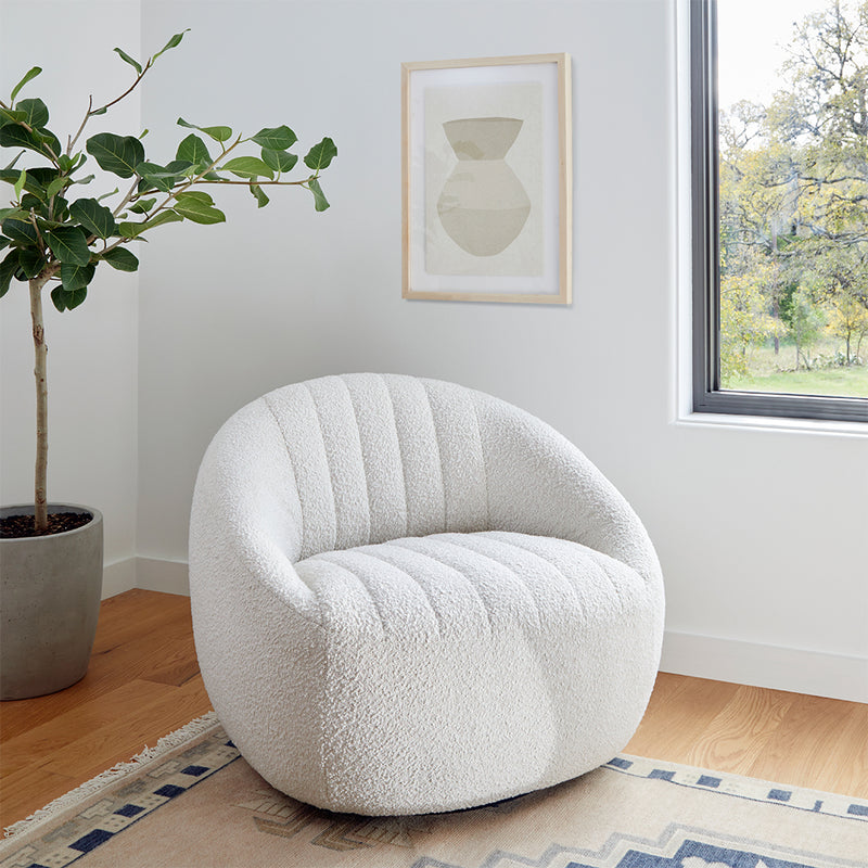 Four Hands Audie Swivel Chair