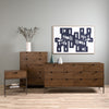 Trey 7 Drawer Dresser - Auburn