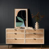 Luella 6 Drawer Dresser - Matte Alabaster