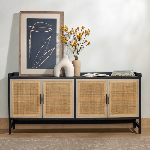 Caprice Black Wash Mango Sideboard