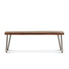 Vail Mid-Century Dining Bench - Walnut