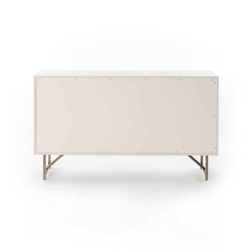 Van 7 Drawer Dresser - Matte Alabaster