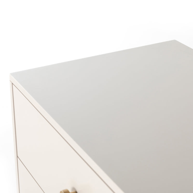 Van 7 Drawer Dresser - Matte Alabaster