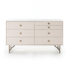 Van 7 Drawer Dresser - Matte Alabaster