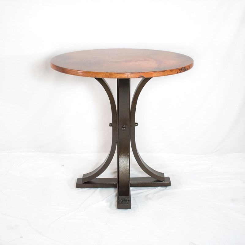 Artesanos Vestal Copper Bar Height Table