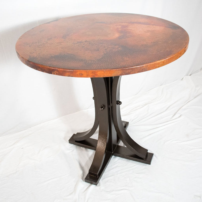 Artesanos Vestal Copper Bar Height Table