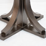 Artesanos Vestal Bar Table Base Gold Vein Finish