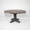 Vestal Copper Dining Table - Dark Brown Sanded