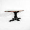 Vestal Oval Copper Dining Table Artesanos