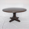 Vestal Dark Brown Copper and Iron Dining Table at Artesanos