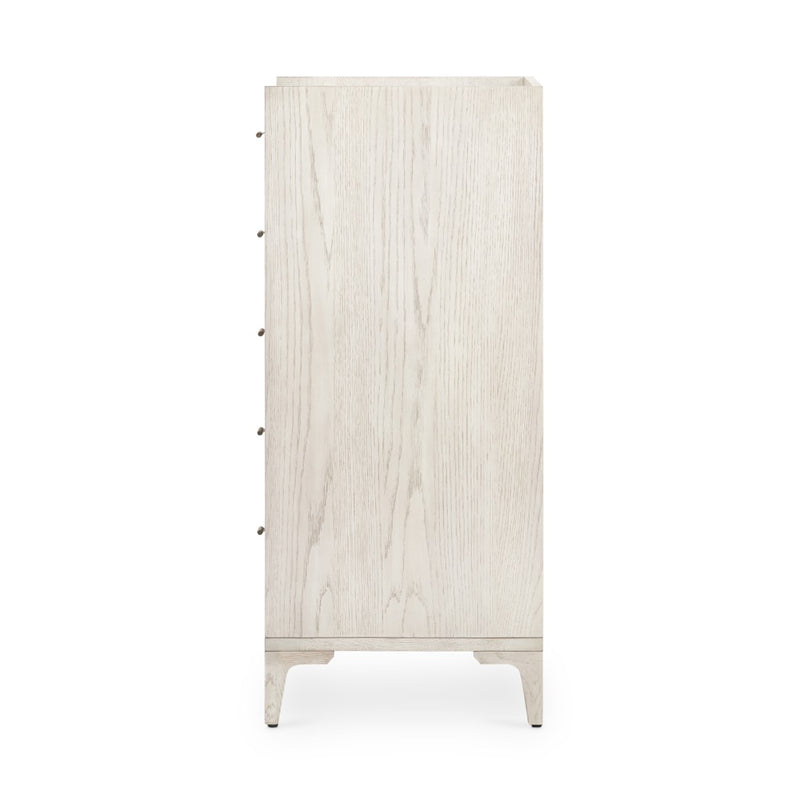 Viggo Tall Dresser Vintage White Oak Side View 224159-001
