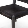 Villa Dining Chair Black Hair on Hide Seating Four Hands