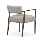 Waldon Dining Chair - Thames Coal Back Angle View