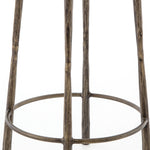 Westwood Counter Stool - Hand-wrought Iron Base