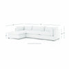 Westwood Sectional Sofa & Ottoman - Bennett Moon