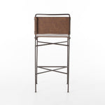 Wharton Bar Chair - Distressed Brown